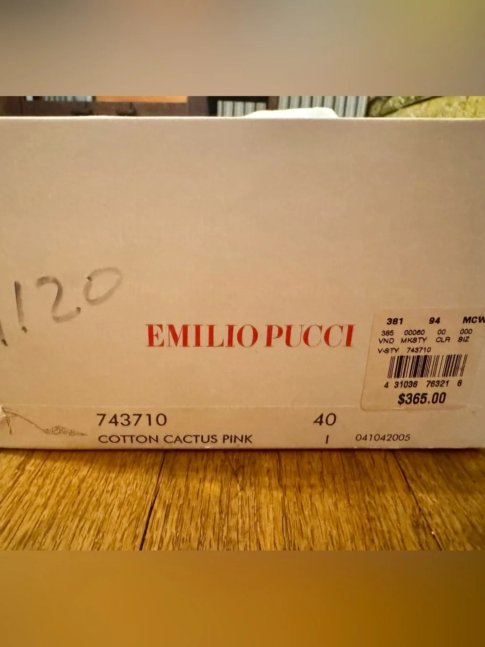 Emilio Pucci Pink and Brown Peep-Toe Heels - 40